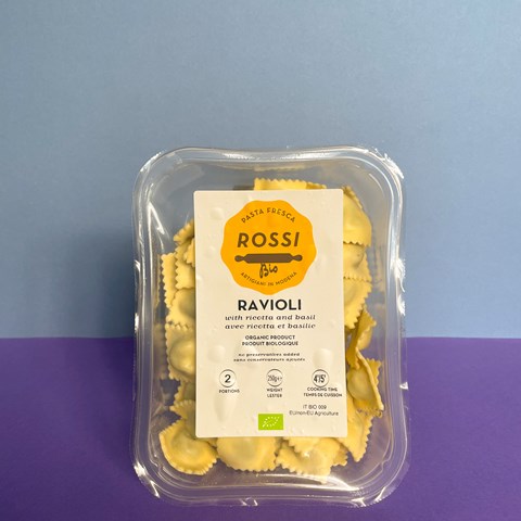 Ravioli with Ricotta and Basil  Rossi
