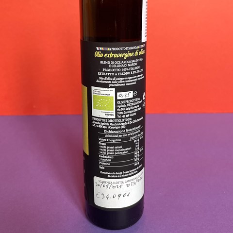 PietraSanta Organic Extra Virgin Olive Oil Alternate Image
