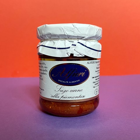 Alfieri Piedmontese meat pasta Sauce